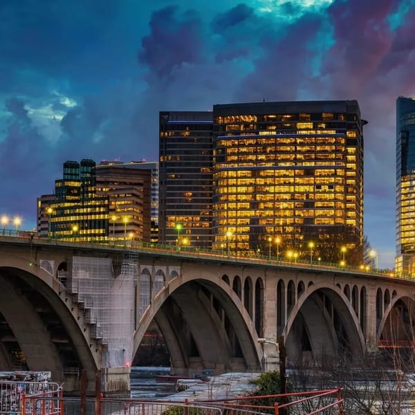 Northern Virginia skyline